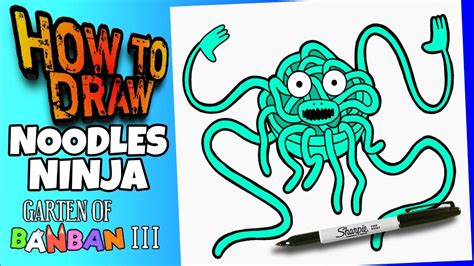 How To Draw Garten Of Banban Noodles Ninja Como Dibujar Garten Of