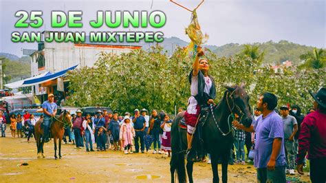 Fiesta Patronal San Juan Mixtepec Youtube