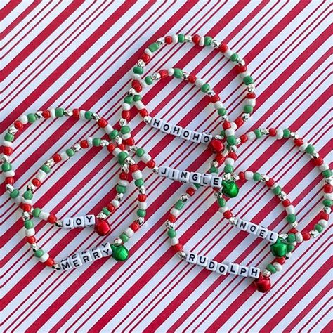 Christmas Bracelet Holiday Jingle Bracelets Jingle Bell Bracelet Gift