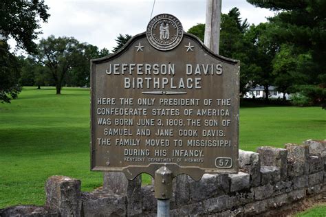 Jefferson Davis Monument State Historic Site | Contemporary Photos of ...