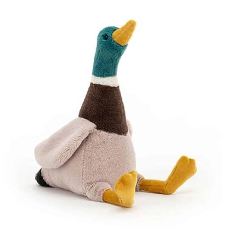 Duck Morgan Mallard Jellycat Mallard Soft Toy Duck Duck Soft Toy