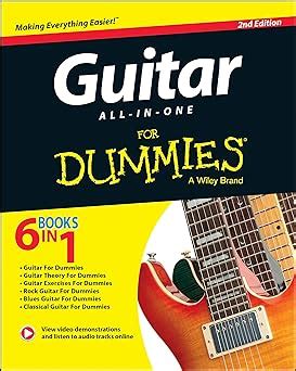 Amazon Guitar All In One For Dummies Book Online Video And