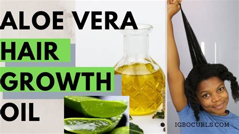 Diy How To Make Aloe Vera Oil For Hair Growth 01 Igbocurls Youtube