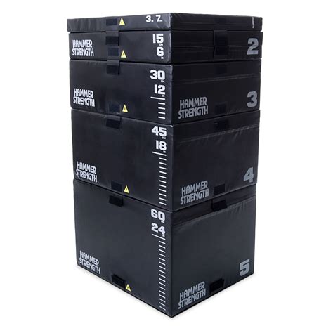 Hammer Strength Stackable Plyo Box Drake Marine