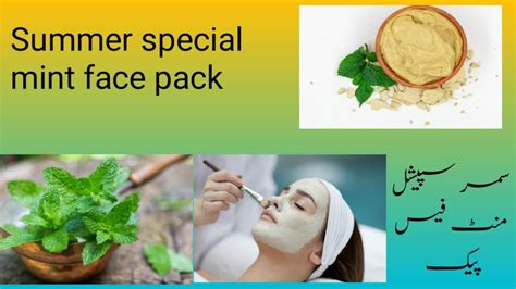 Summer Special Mint Face Pack Glowing Skin Acne Free Oil Control