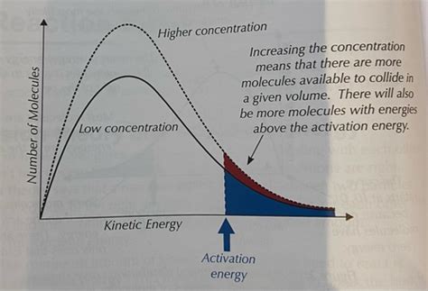 Effect Of Concentration On Reaction Rate Flashcards Quizlet