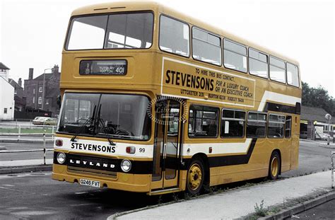 The Transport Library Stevenson Uttoxeter Leyland Onlxb Q Fvt