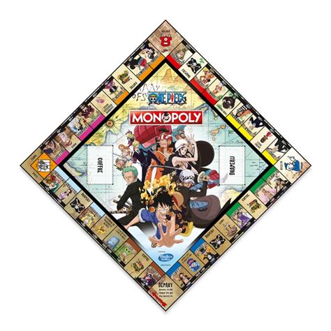 Monopoly One Piece Winning Moves King Jouet Jeux De Plateau Winning