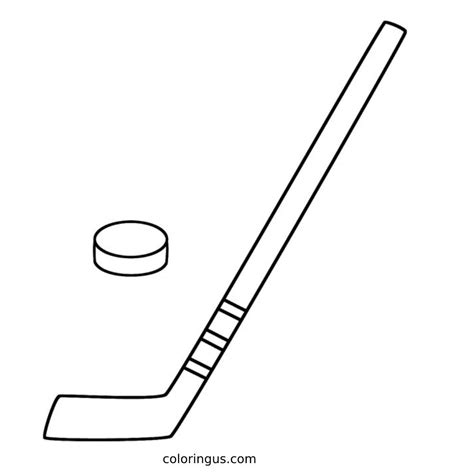 Hockey Coloring Pages Free Printable Pdf