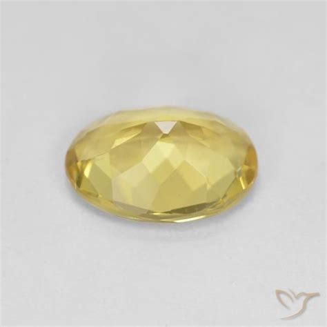 Piedra Preciosa De Berilo Dorado De Talla Ovalada De 2 08 Ct 10 2 X 7