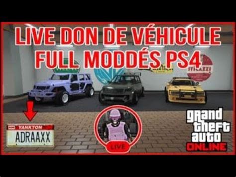 LIVE GTA PS4 PS5 MOC A MOC DON DE CANIS TERMINUS GALLIVANTER BALLER