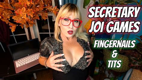 Secretary JOI Games Fingernails And Tits LisaAPinelli Clips4sale