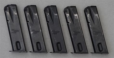 Sig Sauer P226 9mm 15 Round Mags 5qty For Sale