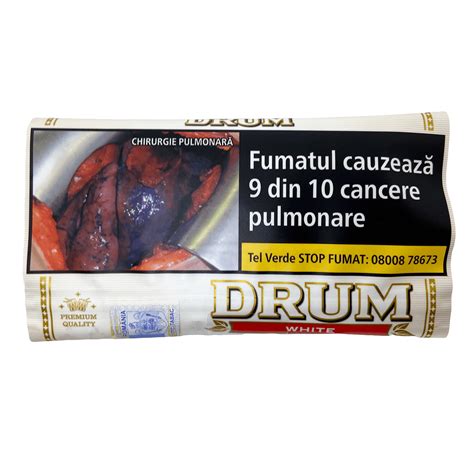 Drum White Rolling Tobacco 50g