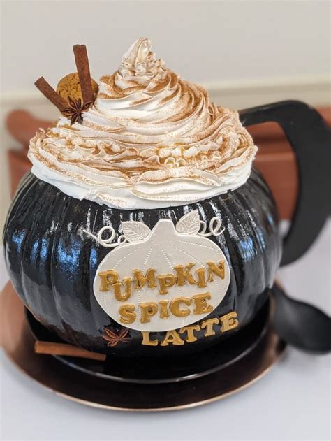 Creative Pumpkin Decorating Contest Pumpkin Spice Latte Edition