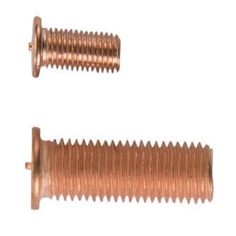 Capacitor Discharge Weld Stud Copper Coated Weld Nilkamal Fasteners