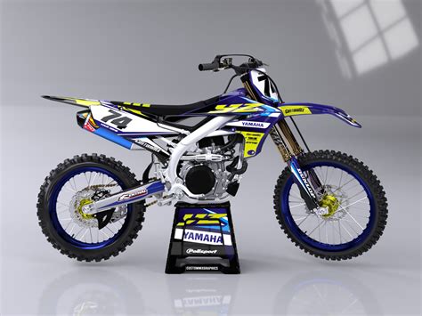 Prostock Fluoro Series Yamaha Yz Yzf Wr Graphics Kit Custom Mx