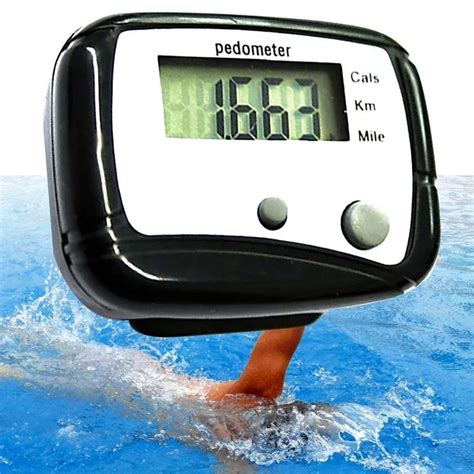 Mini Digital LCD Run Step Pedometer Walking Distance Counter Drop