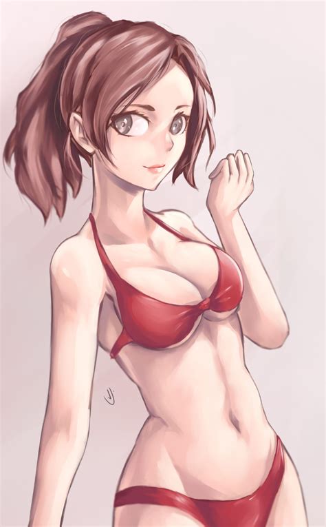 Rule Bikini Claire Redfield Female Panties Resident Evil Solo Vjokerboii