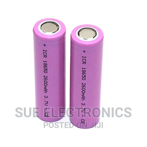 Icr 18650 2600mah 37v Rechargeable Li Ion Battery In Nairobi Central Accessories And Supplies