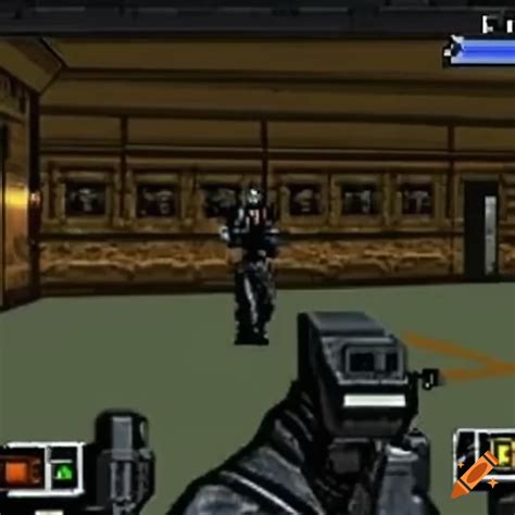 Screenshot Of Wolfenstein 3d Game