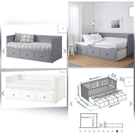 Wooden Daybed With Trundle Bed And Two Storage Drawers Extending Bed