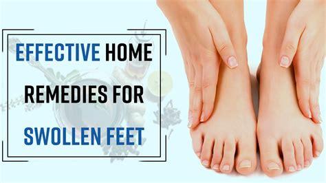 Health Tips: Easy And Effective Home Remedies For Swollen Feet | Watch ...