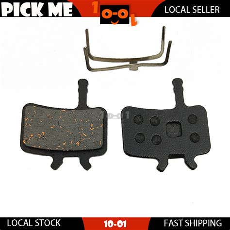 4 Pairs Organic Bicycle Bike Disc Brake Pads For Promax Dsk 950 Sram