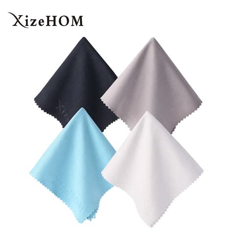 Xizehom Large Glasses Lens Cloth Wipes For Sunglasses Microfiber Eyeglass Cleaning Cloth 20