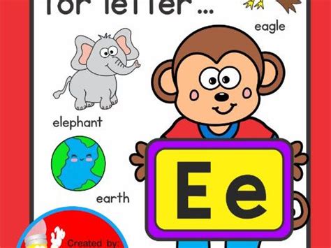 Letter Ee ... Letter of the Week Activity Worksheets | Teaching Resources