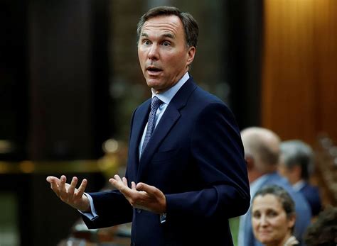 canadian finance minister bill morneau steps    charity