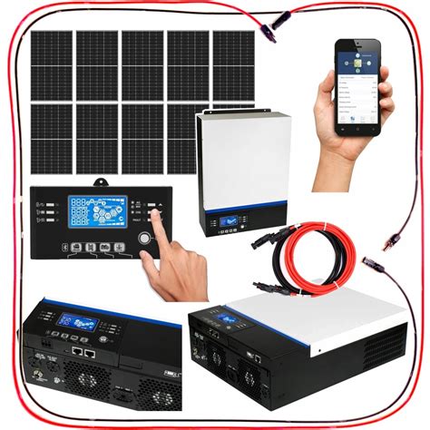 FOTOWOLTAIKA Zestaw Solarny OFF GRID 4kW 4100W 12636810914