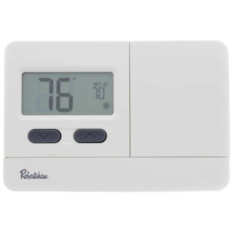 Rs Robertshaw Rs Digital Non Programmable Thermostat