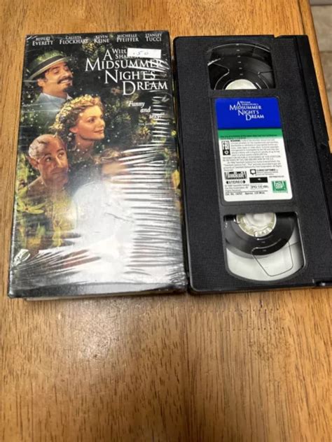 A Midsummer Nights Dream Vhs 1999 Michelle Pfeiffer Partiellement