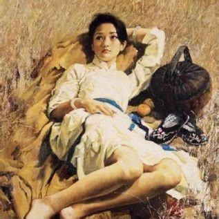 Zhou Xun Posed Nude For A Painting JayneStars