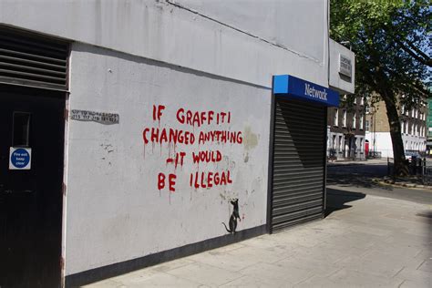 Banksy's rat daubs graffiti in Fitzrovia - The Fitzrovia News