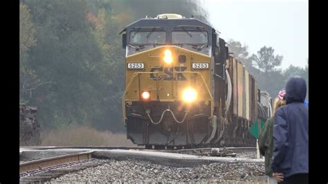 Csx M At Folkston Winterwatch Youtube