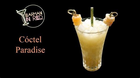 Como hacer el CÓCTEL PARADISE bebida con sabor a COCO y PIÑA Cocteles