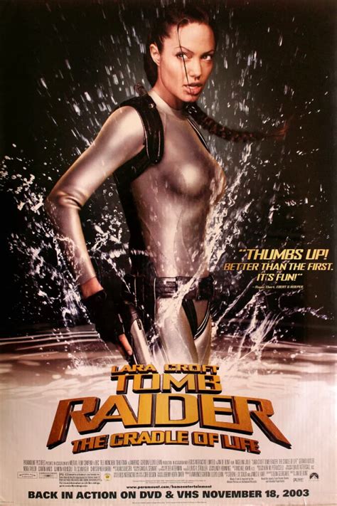 Lara Croft Tomb Raider The Cradle Of Life Vintage Concert Poster Jul