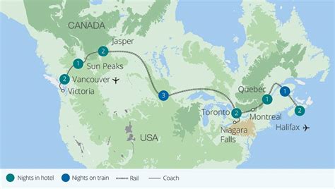 Canada Coast to Coast Tour | Great Rail Journeys