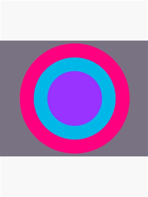 Androgyne Pride Flag Circle Art Print For Sale By Kiippers Redbubble