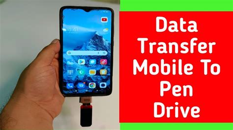 Mobile Se Data Ko Pen Drive Me Kaise Transfer Kare How To Transfer