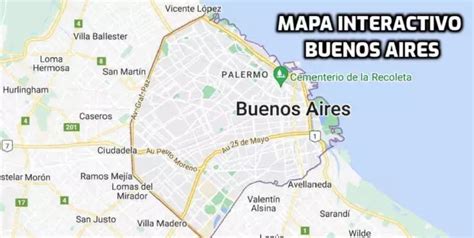 Mapa interactivo Buenos Aires | Mapa interactivo, Buenos aires, Mapas