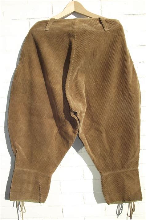 Crow Valley Militaria Dated Women S Land Army Breeches Corduroy