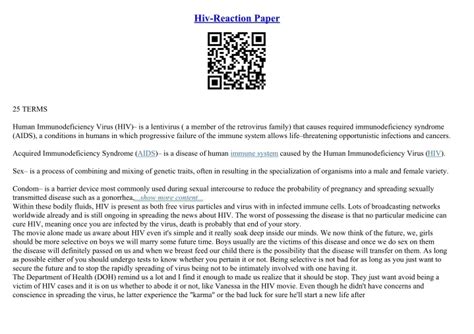 Ppt Hiv Essay Paper Powerpoint Presentation Free Download Id12476296