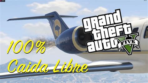 GTA 5 100 Completion Caida Libre Mission Gameplay Walkthrough