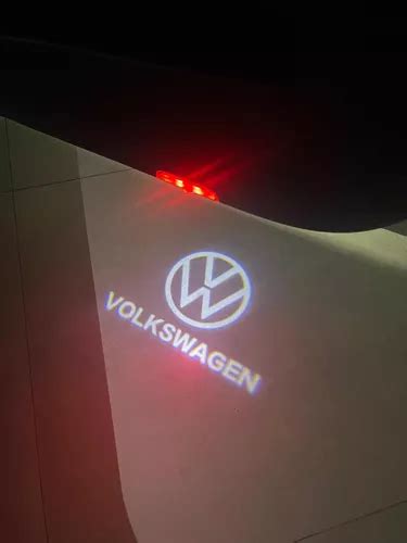 Par Projetor Luz De Cortesia Porta Vw Volkswagen Parcelamento Sem Juros