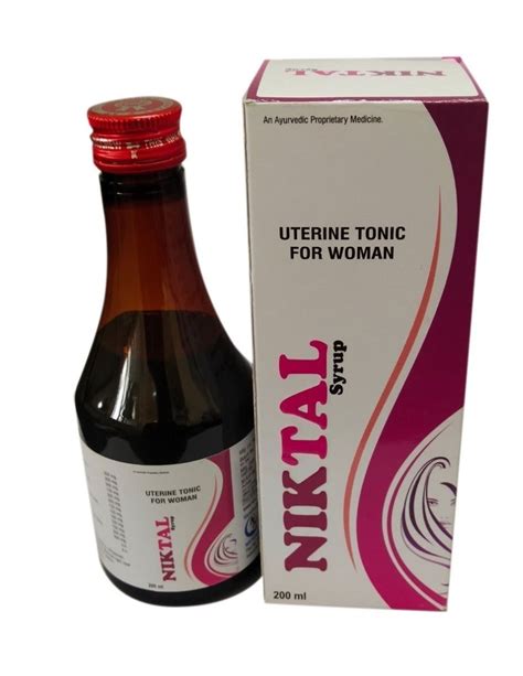 Syrup Ayurvedic Uterine Tonic Packaging Type Bottle Packaging Size 200ml At Rs 145 Bottle In