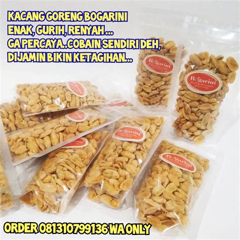 Kacang Goreng Bawang Enak Gurih Renyah Tidak Berminyak