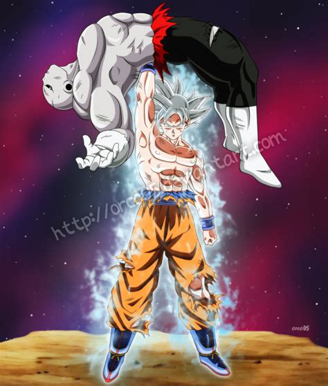 Migatte No Gokui Son Goku Vs Jiren Por Orco Dibujando